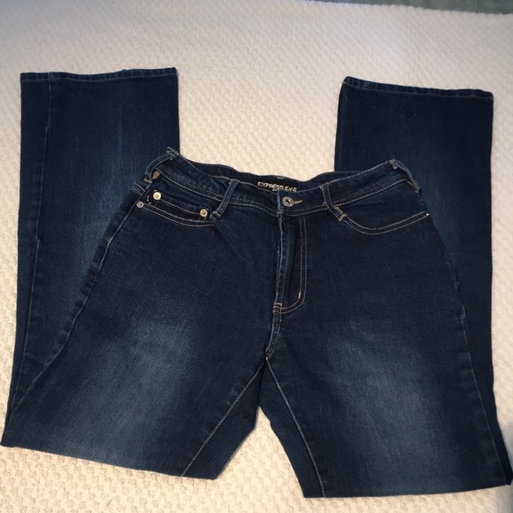 🌸4/15$ Express Jeans bootcut size 3/4 - Picture 2 of 16